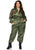 Plus Top Gun Costume Parachute Flight Suit