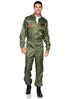 Men's Top Gun Costume Parachute Flight Suit
